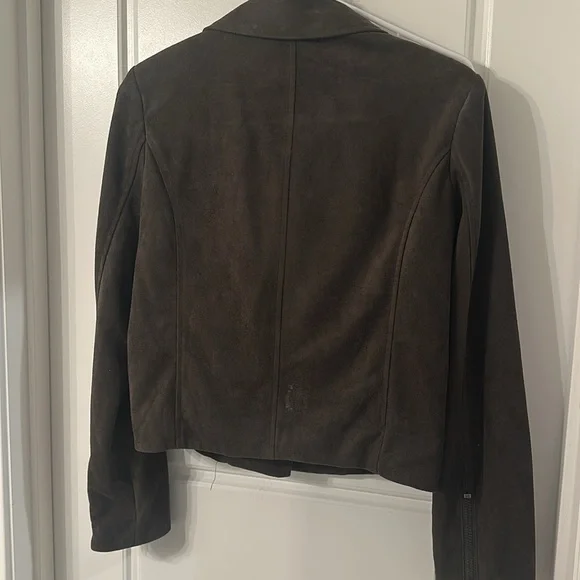 ASTR Suede Women's Charcoal Jacket, size M, Good condition - Picture 6 of 6